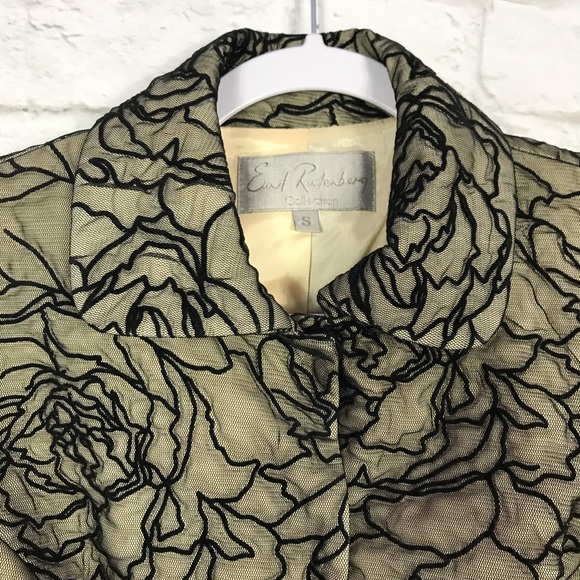 Earl Rutenberg | Jackets & Coats | Earl Rutenberg Graphic Floral Mesh ...